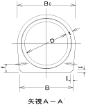 CSB IV形図面 矢視A-A´