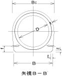 CSB IV形図面 矢視B-B´